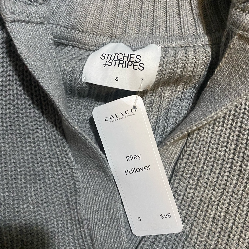 Gray Pullover Jacket